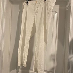 Lilly Pulitzer Cocoanut Walk Crop Pants Sz 16